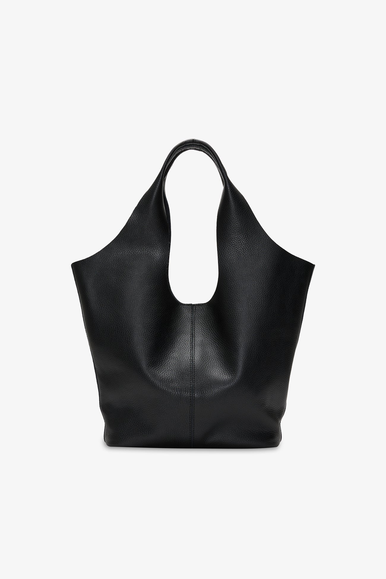 Black Oversized Shoulder Tote Handbag - Elmhurst Tote | Marcella