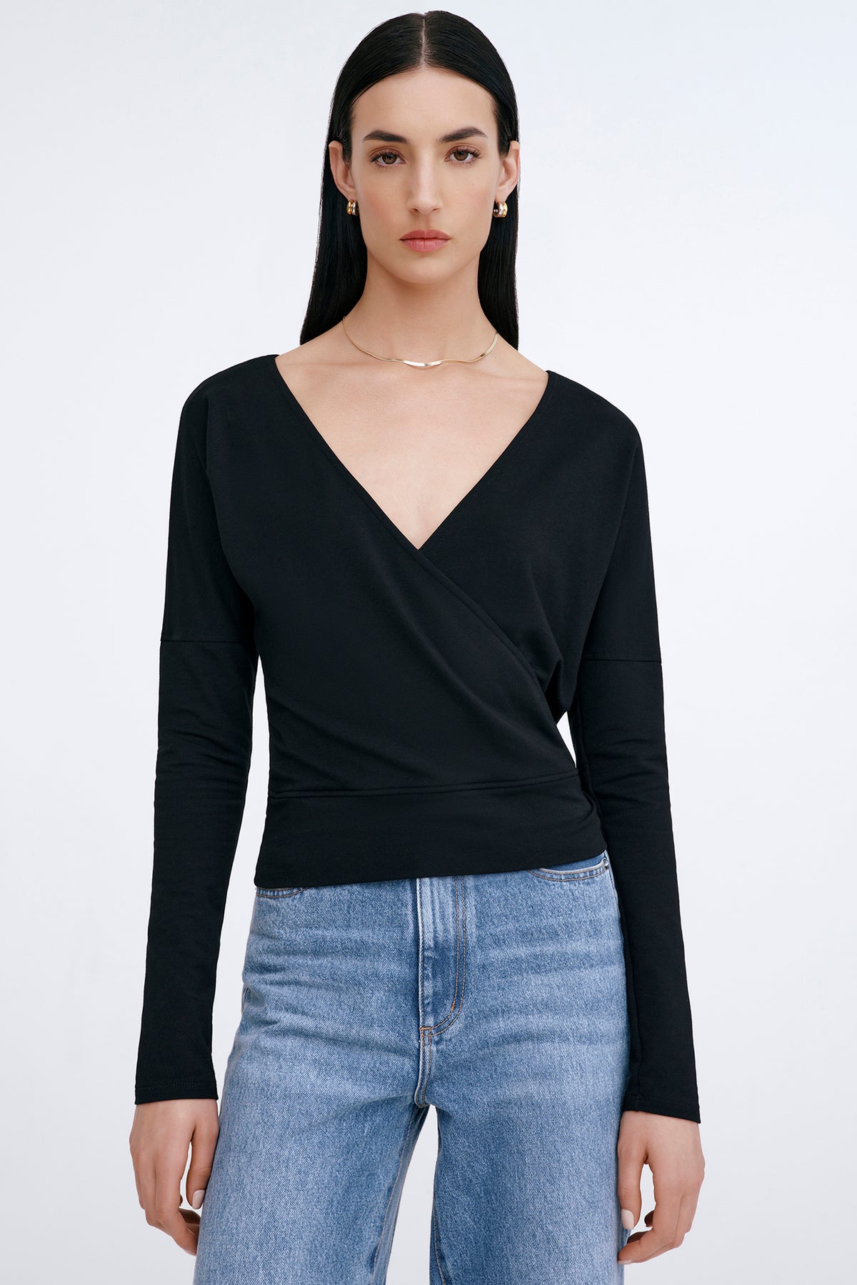 FINAL SALE Everyday Top, Black Casual Top, Women's Loose Blouse, Black shops Tunic Top, Rachel Blouse, Marcella - MB1200