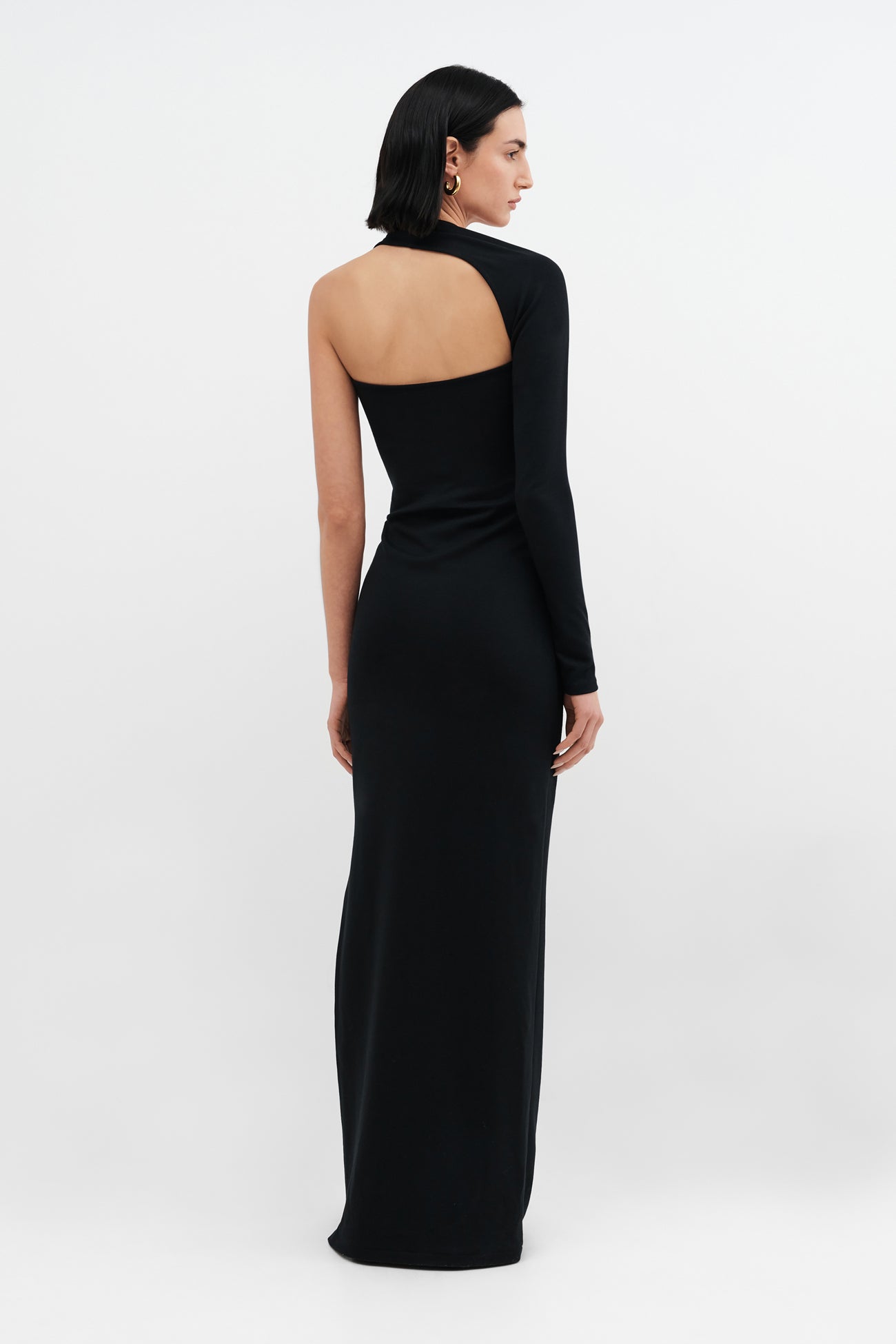 Long Off White Gown - Manhattan Slit Dress | Marcella