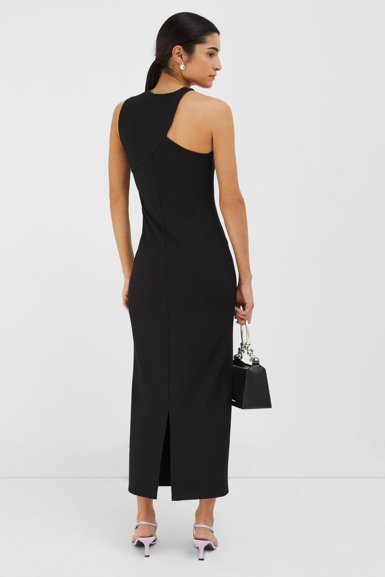 Long Black Cocktail Cutout Dress - Sabrina Dress | Marcella