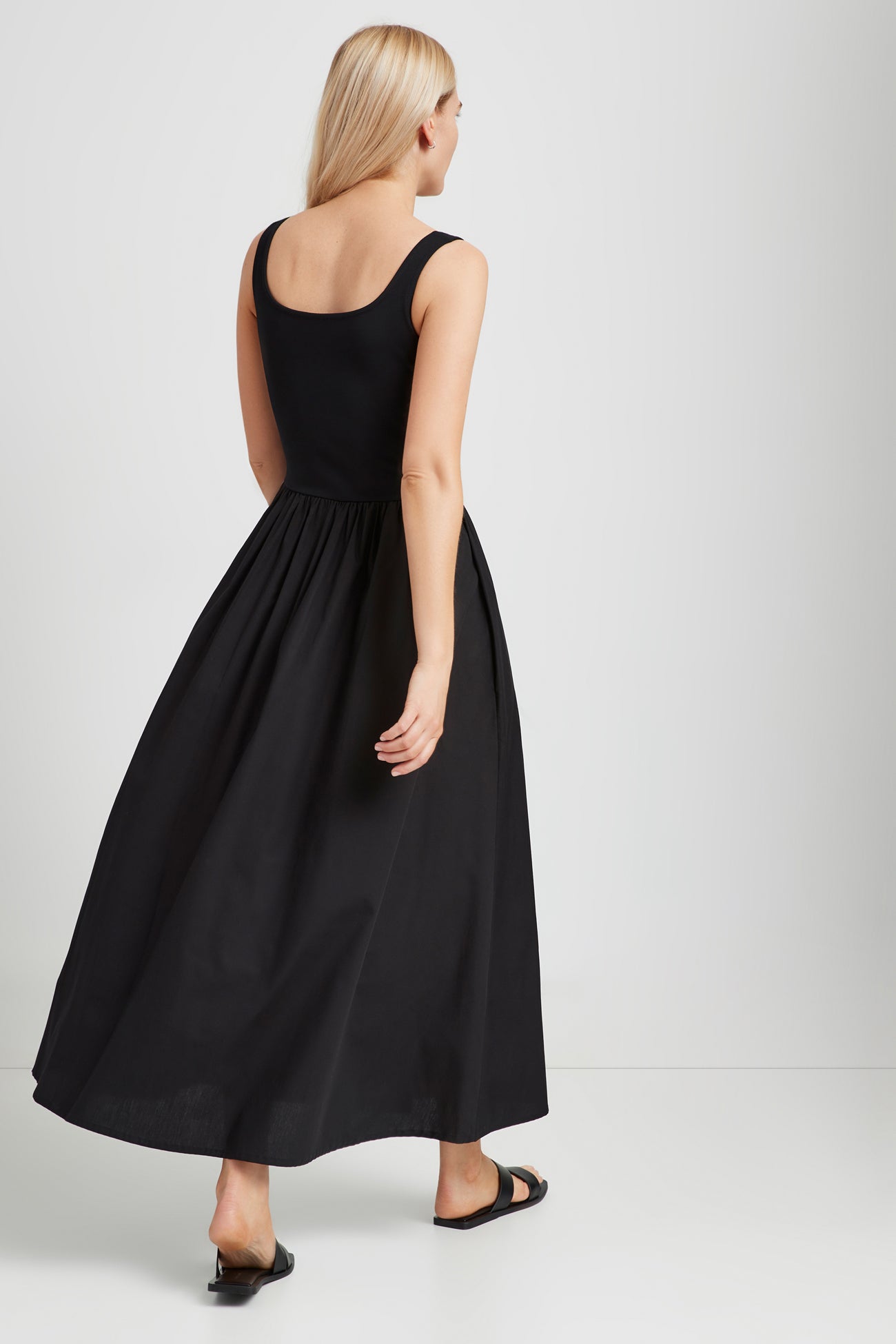 Black Classic Comfy Dress - Clara Dress | Marcella