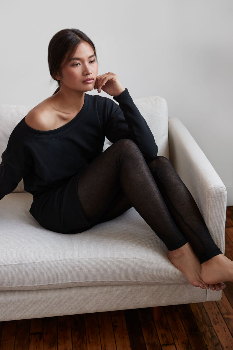 Anthracite Silky Soft - Alice Sheer Tights