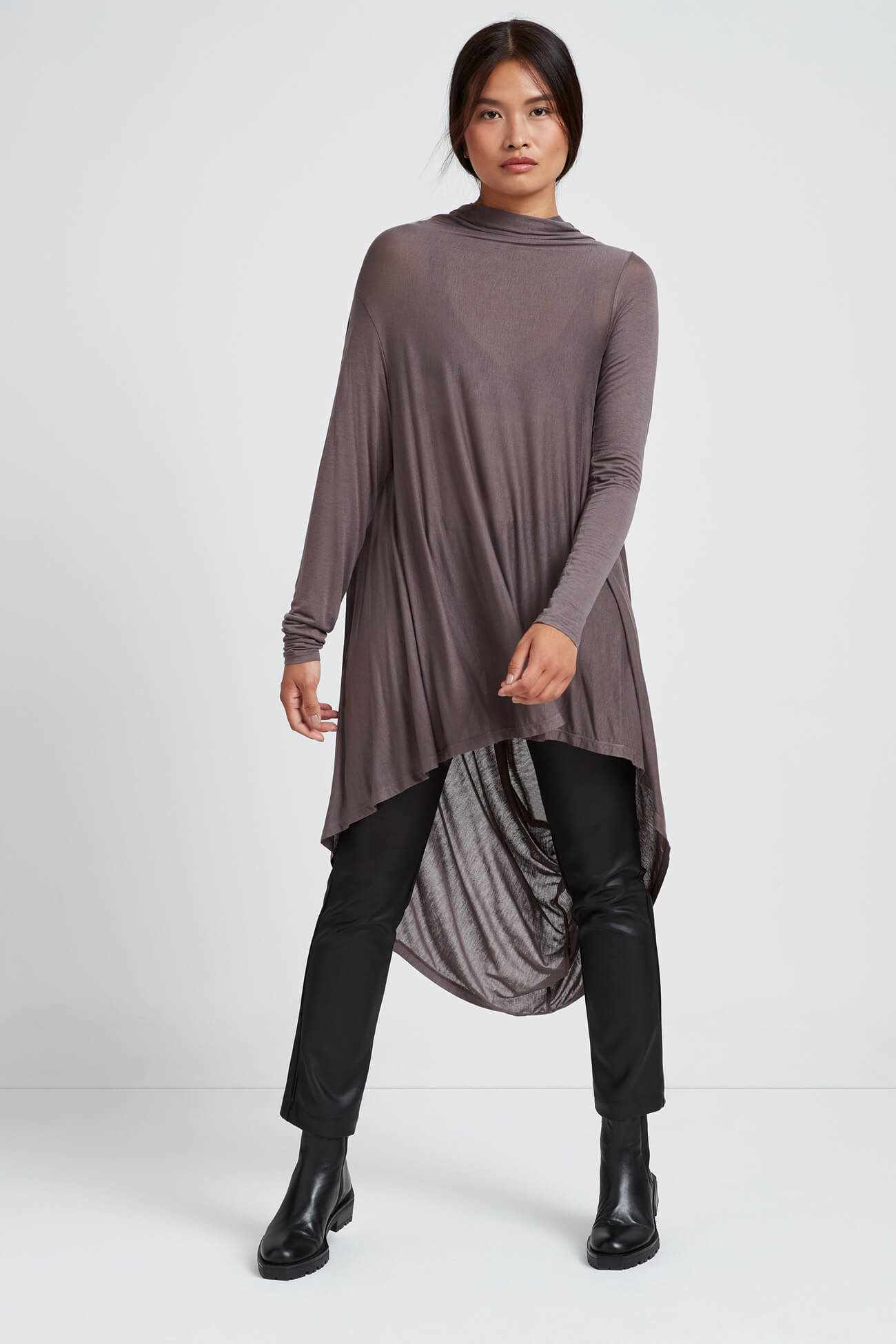 Bestselling Black Sheer Tunic Top - Iris Tunic | Marcella