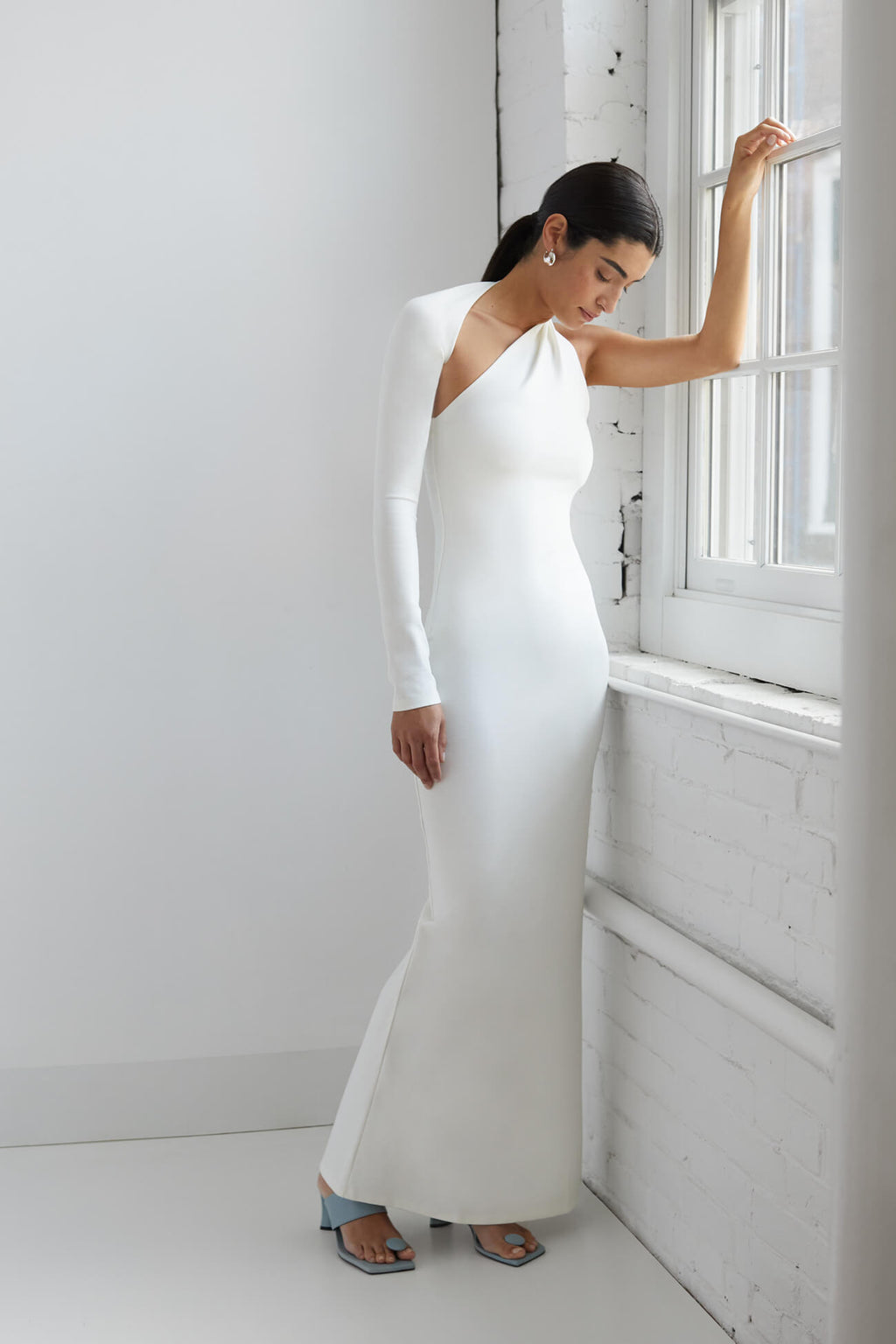 One Shoulder Gown, Backless Dress, One Sleeve Dress, Event Gown, Floor  Length Dress, Manhattan One Shoulder Gown, Marcella MD0141 -  Canada
