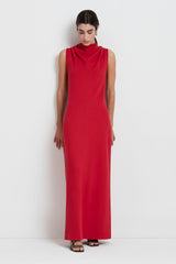 Red Column Silhouette - Mercer Dress | Marcella